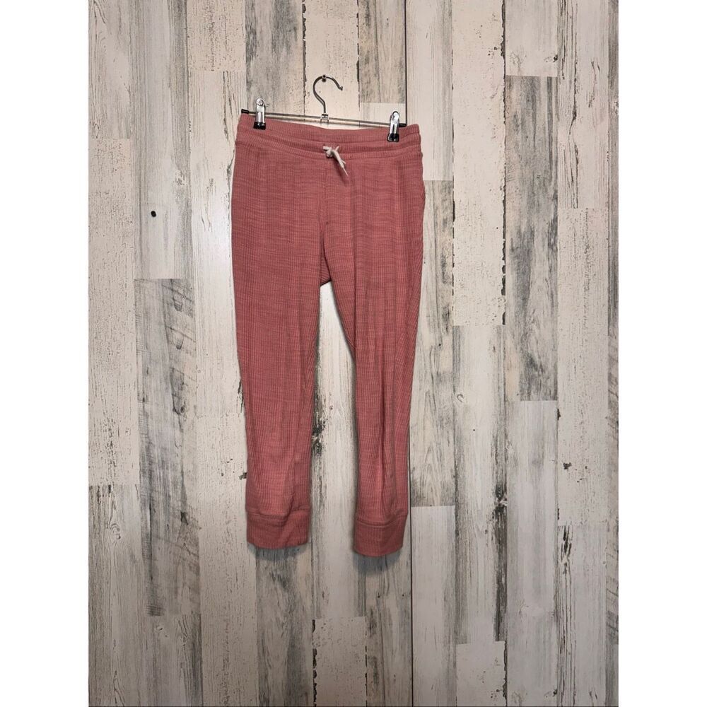 Old Navy Ribbed Jogger Sweatpants Women’s XS Pink Drawstring Lounge Pants